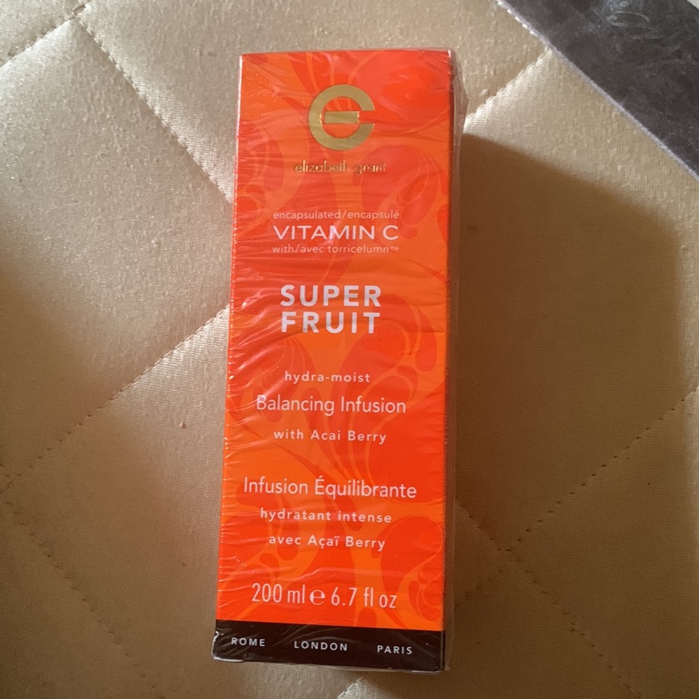 ELIZABETH GRANT SUPER FRUIT balancing infusion acai berry avec torricelumn 200mL